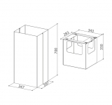 Inoksni čunak H700 kod 112.0157.268