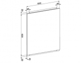 Zadnja ploča 60 cm kod 112.0157.270
